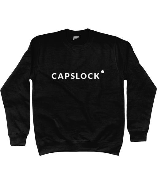 CAPSLOCK Sweatshirt - Dark (3 Colours)