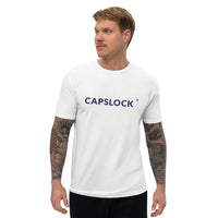CAPSLOCK Men's Fitted T-shirt